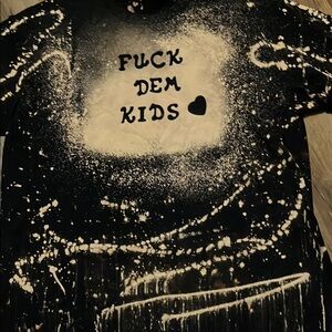 Wonder Nation Black and White Long Sleeve Tee